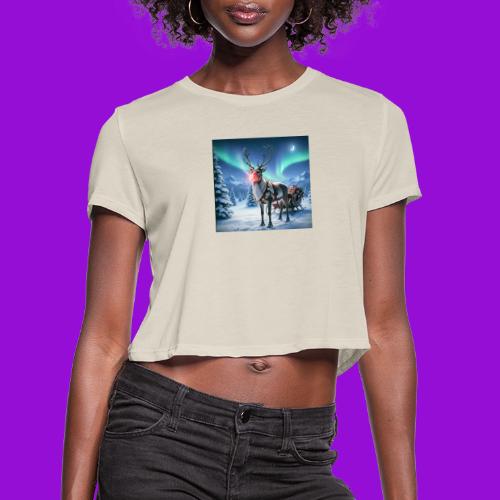 Rudolph the red nosed reindeer - Women's Cropped T-Shirt