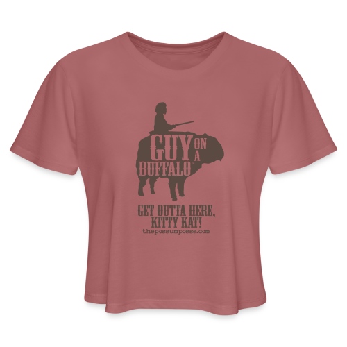 kitty - Women's Cropped T-Shirt