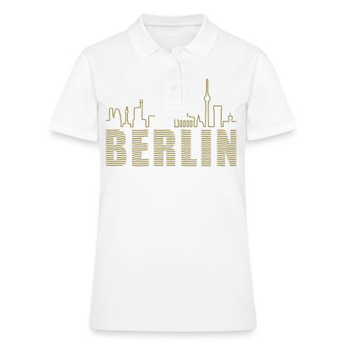 Skyline of Berlin - Women's Pique Polo Shirt