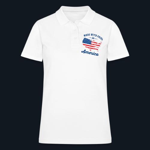 Made with pride in America - Women's Pique Polo Shirt