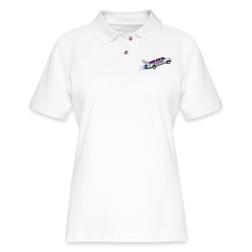 Rocketship - Women's Pique Polo Shirt