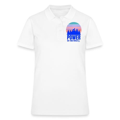 Power Of The Wolf - Women's Pique Polo Shirt