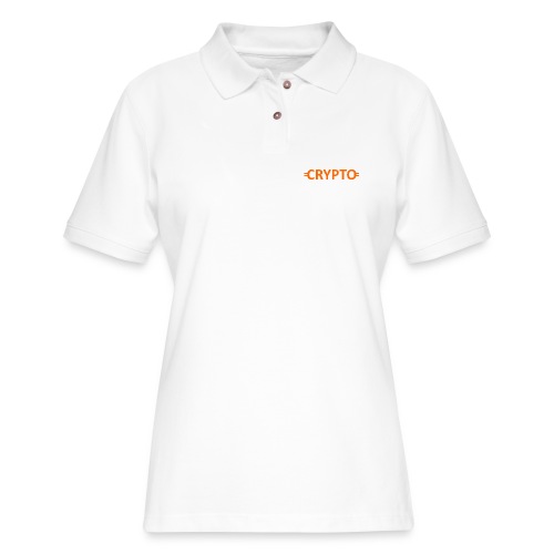 CRYPTO currency - Women's Pique Polo Shirt