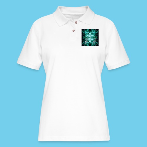 Deckwalker Neon Tracer - Women's Pique Polo Shirt