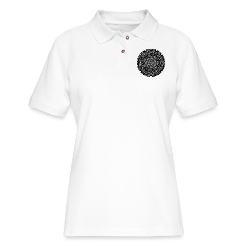 Circle No.2 - Women's Pique Polo Shirt