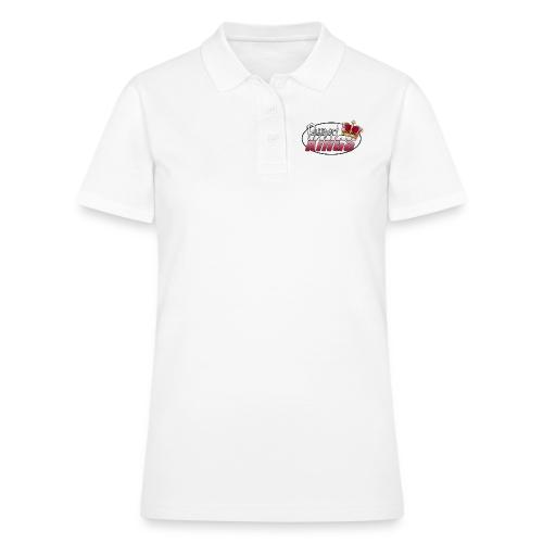 Passportkings white shirt design - Women's Pique Polo Shirt