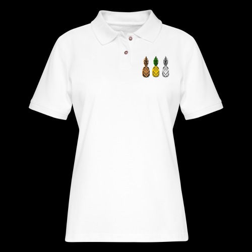 XTL Pineapple - Women's Pique Polo Shirt