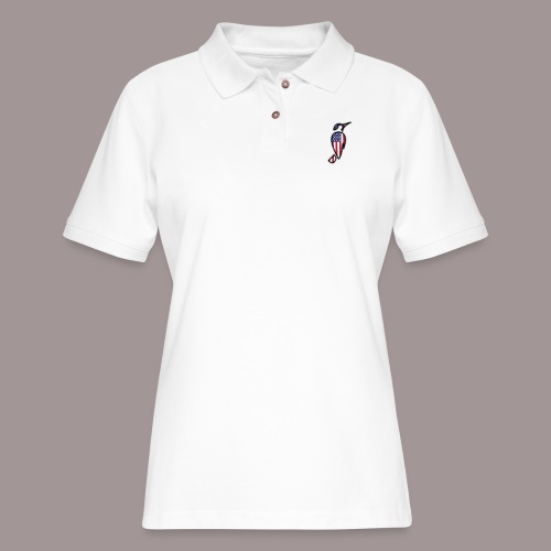 Sparrow USA Colorway - Women's Pique Polo Shirt