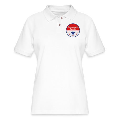Southbound Sports Round Logo - Women's Pique Polo Shirt