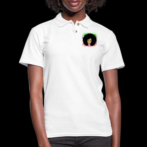 Afromatrix - Women's Pique Polo Shirt