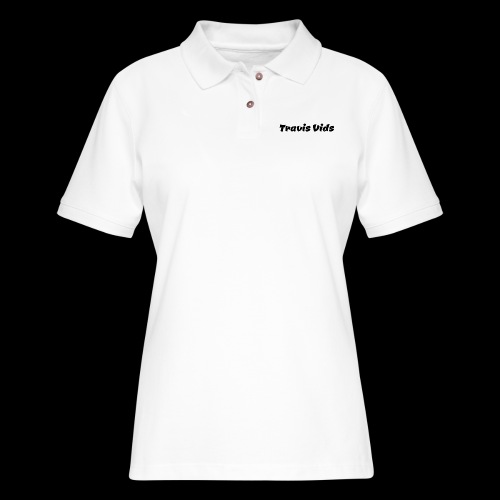 White shirt - Women's Pique Polo Shirt