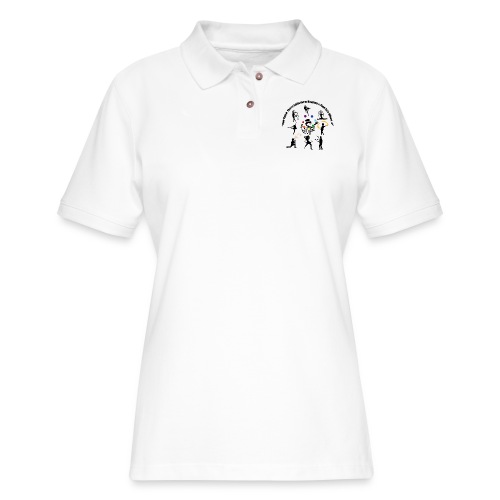 You Know You're Addicted to Hooping & Flow Arts - Women's Pique Polo Shirt