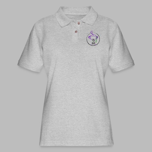 CCTCCWM Black Text - Women's Pique Polo Shirt