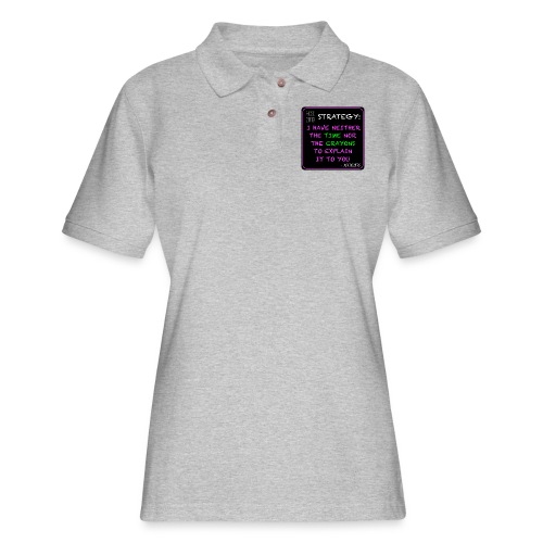 Strategy - Women's Pique Polo Shirt