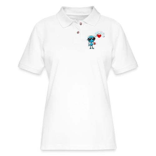 Smoon City_Chicago - Women's Pique Polo Shirt