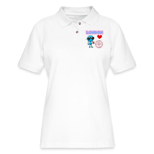 Smoon City_London - Women's Pique Polo Shirt