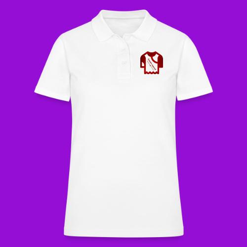 Kenada Logo white spray - Women's Pique Polo Shirt