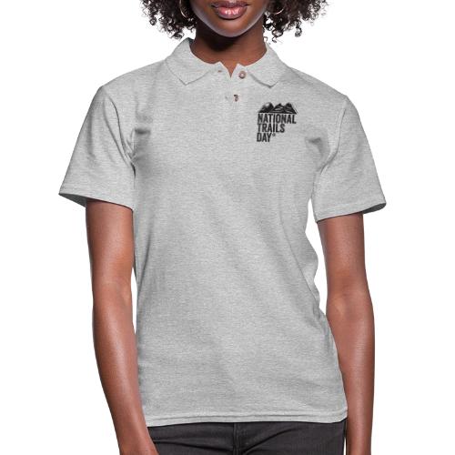 National Trails Day - Women's Pique Polo Shirt