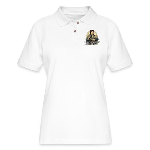 Lord John Is Doing His Best - Women's Pique Polo Shirt