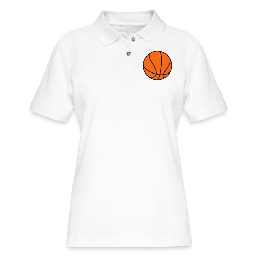 Basketball. Make your own Design - Women's Pique Polo Shirt