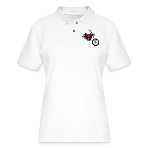 Motorcycle red - Women's Pique Polo Shirt
