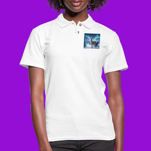 Rudolph the red nosed reindeer - Women's Pique Polo Shirt