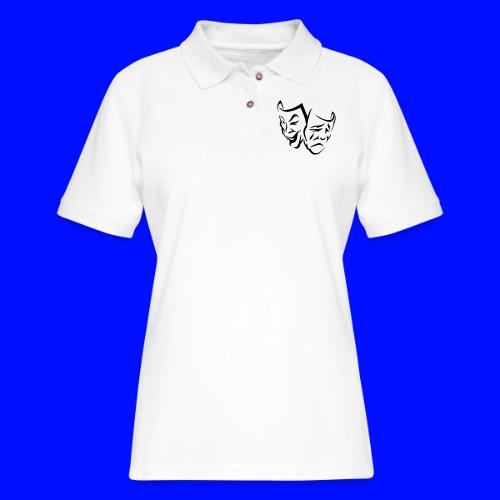 Plex Cover Smiles II - Women's Pique Polo Shirt