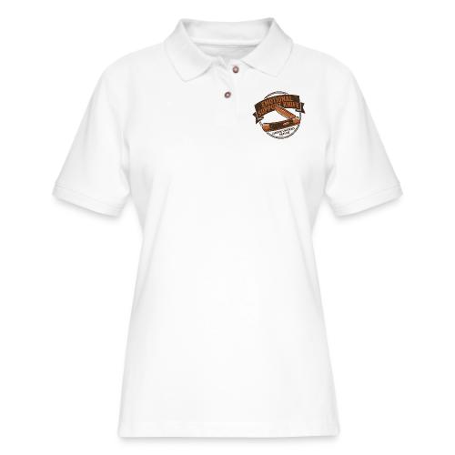 Emotional Support Knife - Funny EDC Pocket Knife - Women's Pique Polo Shirt