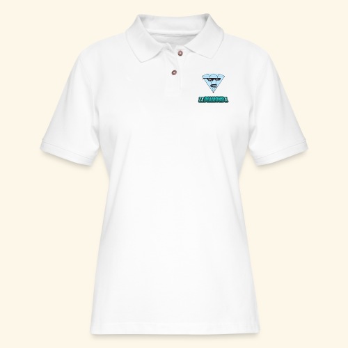 Txdiamondx Diamond Guy Logo - Women's Pique Polo Shirt