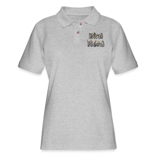 Bird Nerd T-Shirt - Women's Pique Polo Shirt