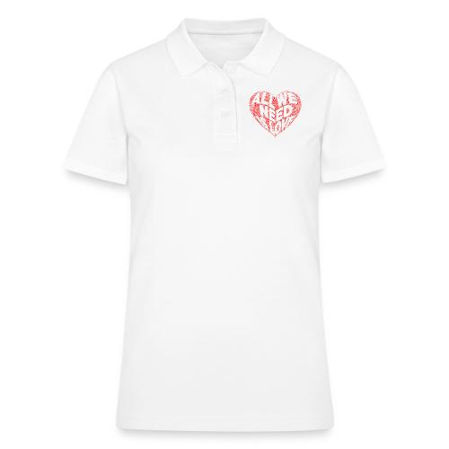 All We Need is Love in Heart - Women's Pique Polo Shirt
