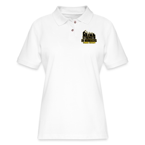 Strength in Numbers - Women's Pique Polo Shirt