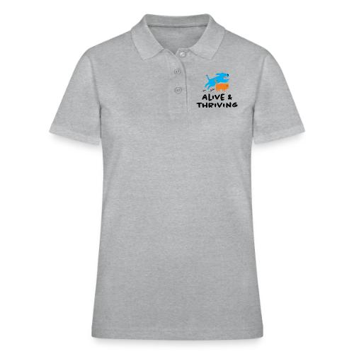Alive Thriving Animal Behavior Program - Women's Pique Polo Shirt