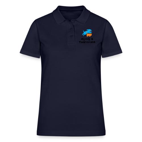 Alive Thriving Animal Behavior Program - Women's Pique Polo Shirt