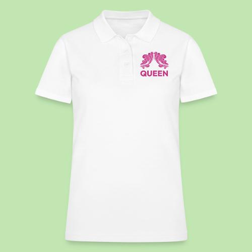 Queenlisse™ Signature Crown T-Shirt – Elegant - Women's Pique Polo Shirt