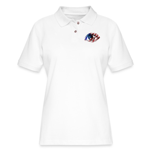 American Eye - Women's Pique Polo Shirt