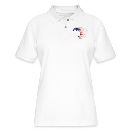 South Carolina Independence Dolphin, Dark - Women's Pique Polo Shirt