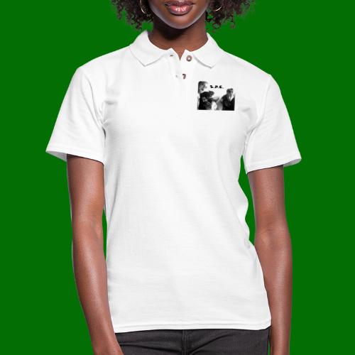 D N BW - Women's Pique Polo Shirt