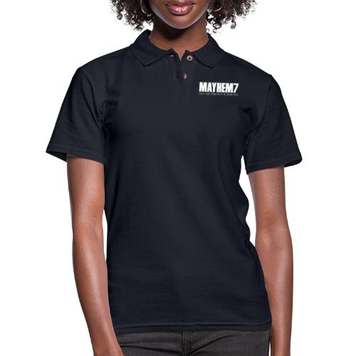 M7 - Solve your problems by becoming rich - Women's Pique Polo Shirt