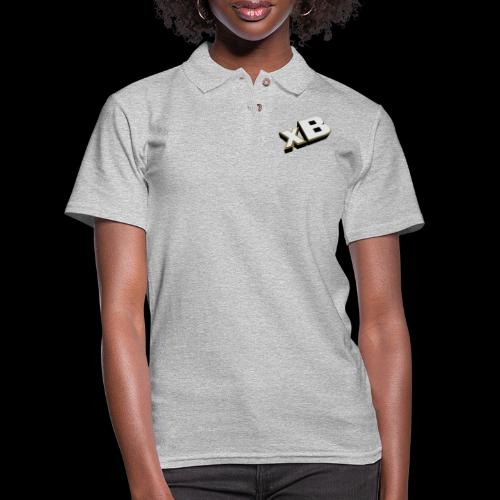 xB Logo (Gold) - Women's Pique Polo Shirt