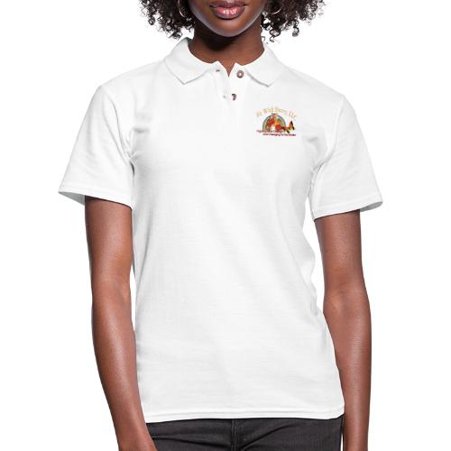Fit With Sherry, LLC Original logo - Women's Pique Polo Shirt