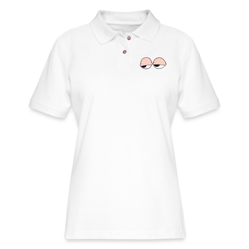 stoned eyes - Women's Pique Polo Shirt