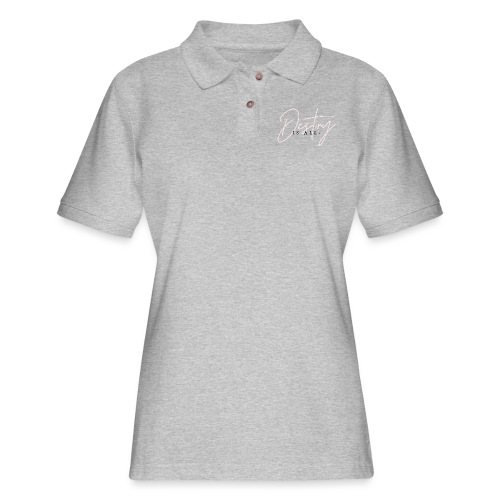 Destiny Is All Elegant - Women's Pique Polo Shirt