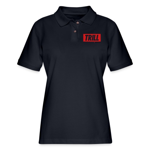 trill red iphone - Women's Pique Polo Shirt