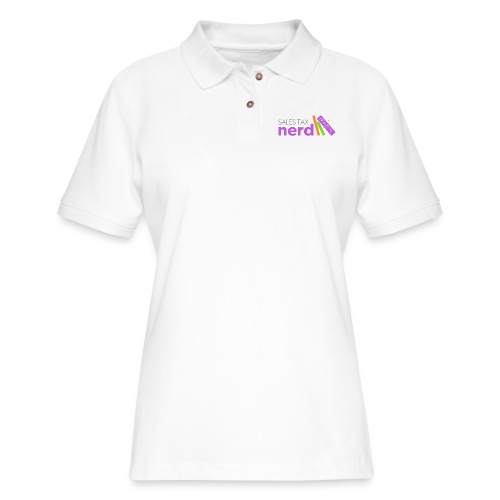 Sales Tax Nerd - Women's Pique Polo Shirt