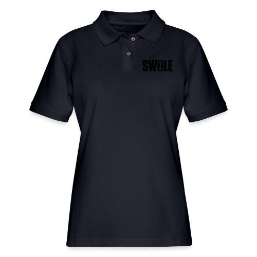 SWOLE - Women's Pique Polo Shirt
