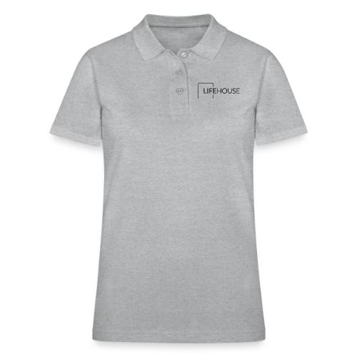 LH Logo Black - Women's Pique Polo Shirt