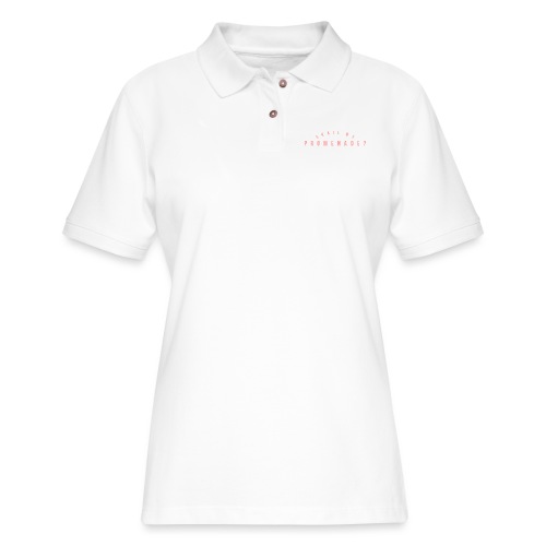 Shall We Promenade - Women's Pique Polo Shirt
