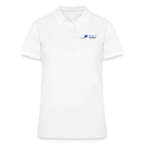 Zephyr 10th Anniversary Horizontal Color - Women's Pique Polo Shirt