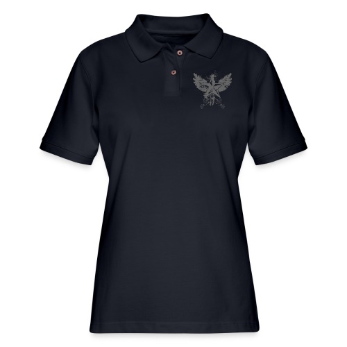 Designer nautical wings - Women's Pique Polo Shirt